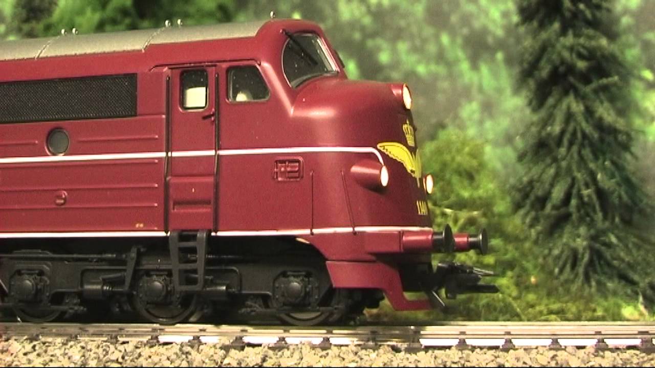 Modellbahn-Neuheiten (501) Märklin 39670 MY 1100 Nohab DSB