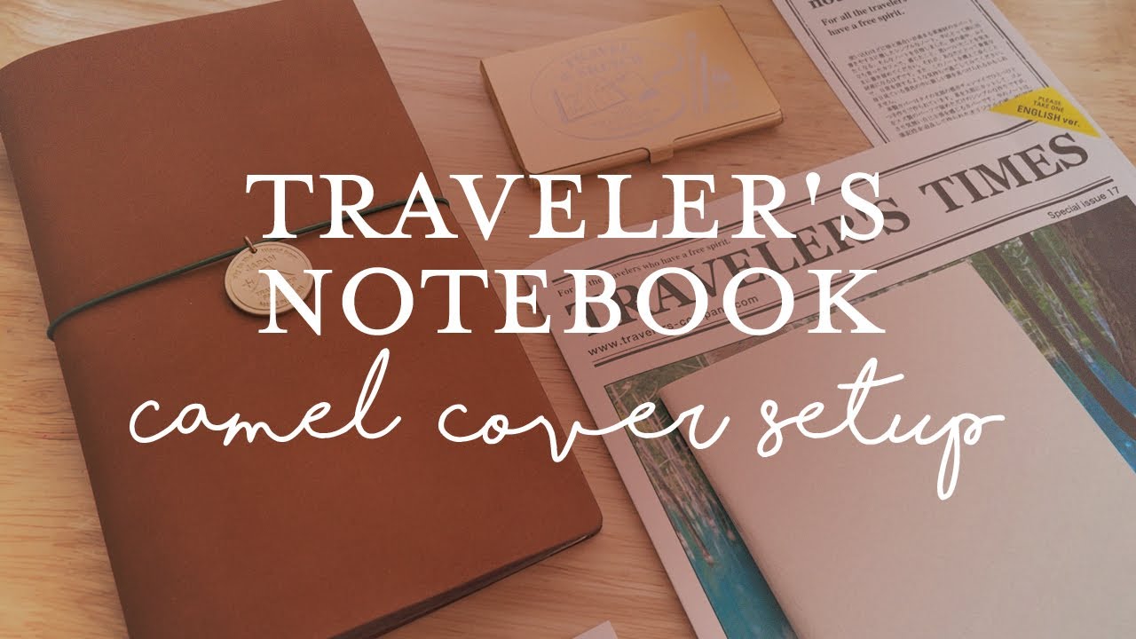 Новая обложка для блокнота TRAVELER’S — распаковка и кастомизация!