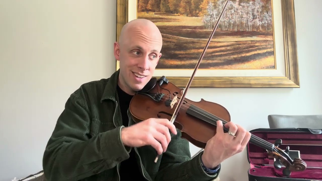 Allegro Bach book 8 - m. 8-15 with Micah Naler