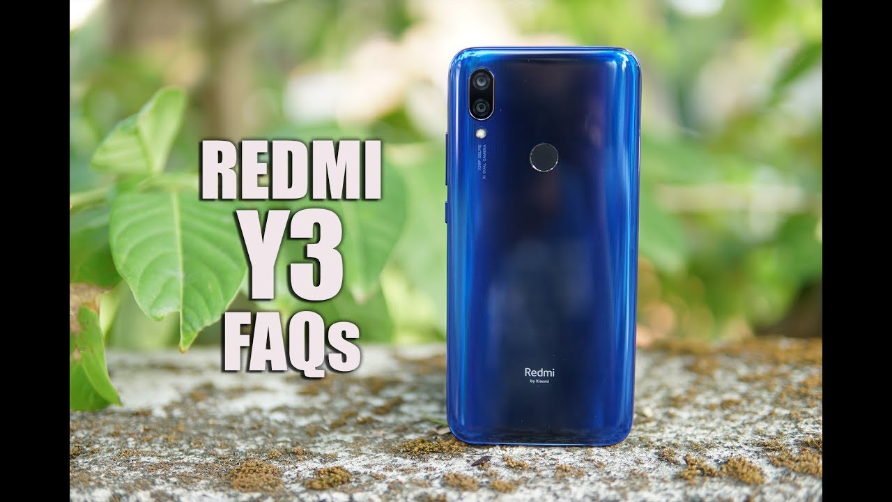 Redmi Y3 FAQs- Sensors, Gorilla Glass, LED Notification, USB OTG, Charging Time and Screen on Time