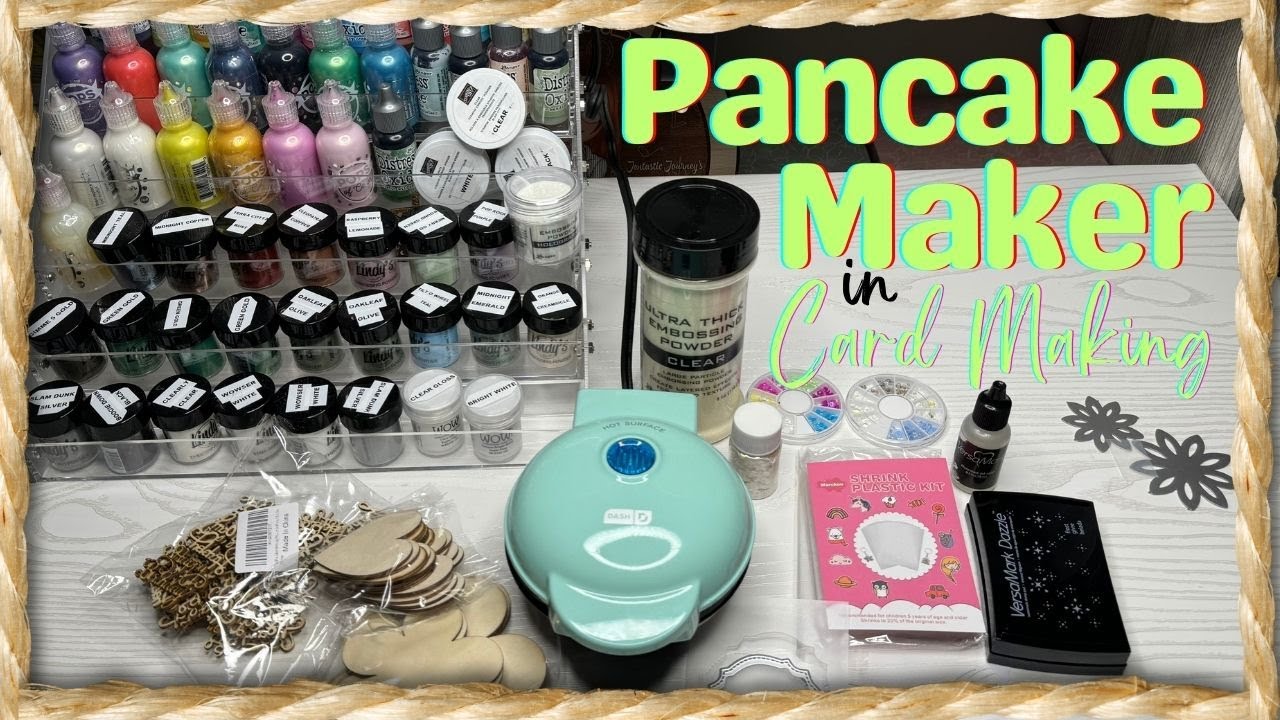 Creating Cards Using a Pancake Maker