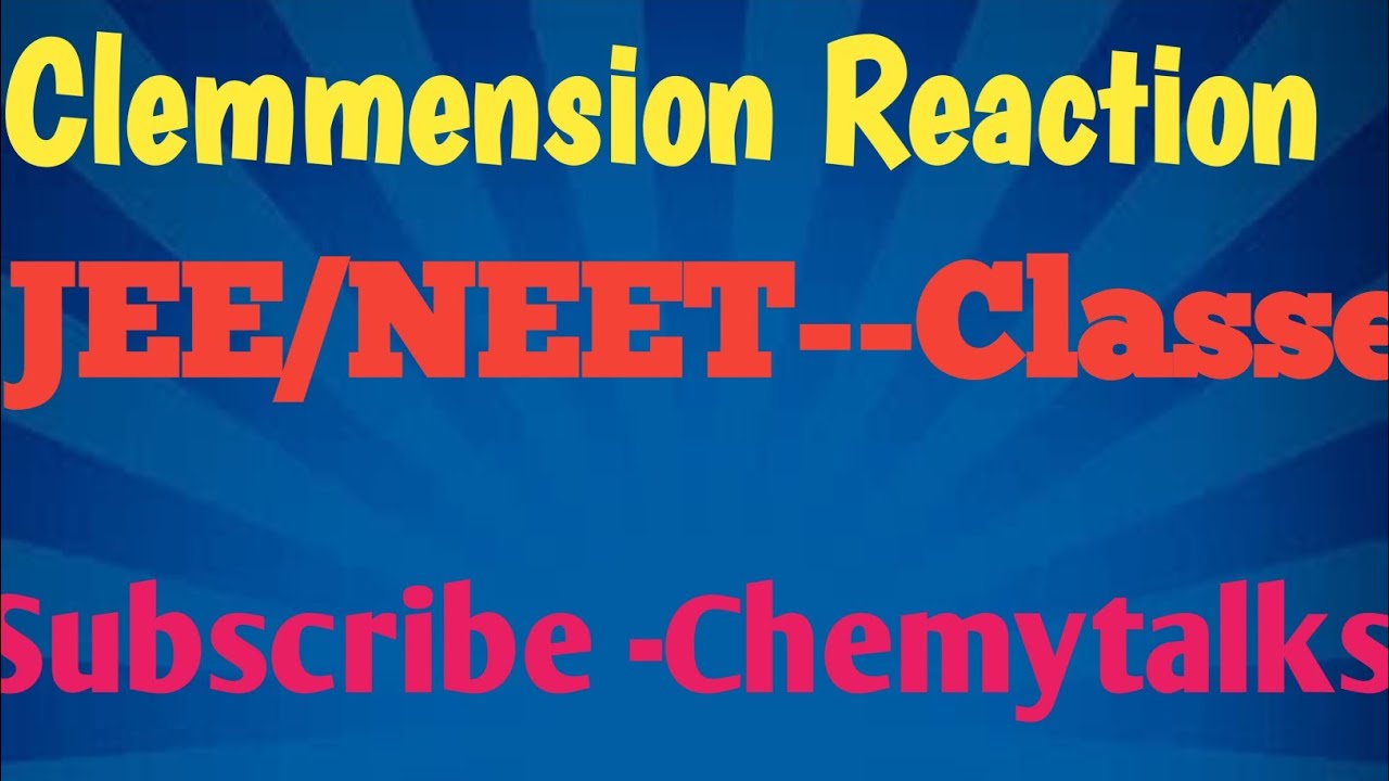 Clemmensen reduction reaction