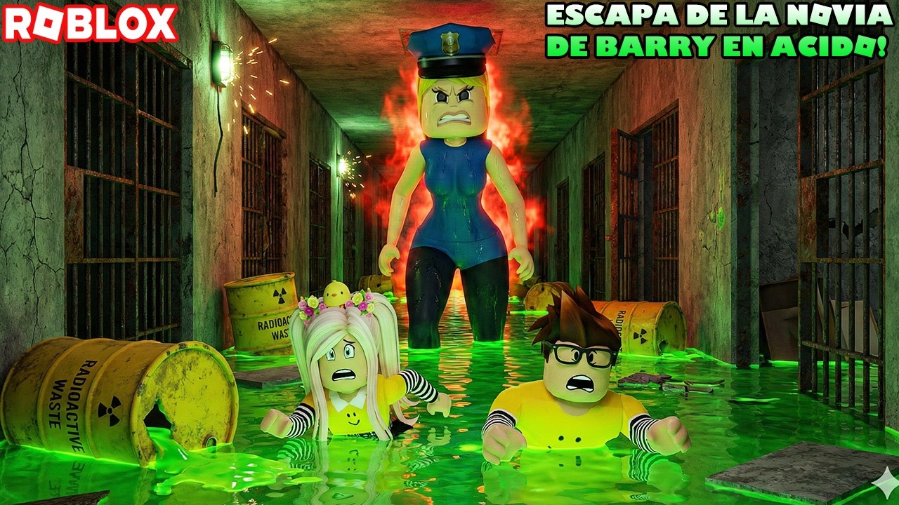 ESCAPA Del SUELO ES ACIDO EN LA PRISION DE LA NOVIA DE BARRY! 😮