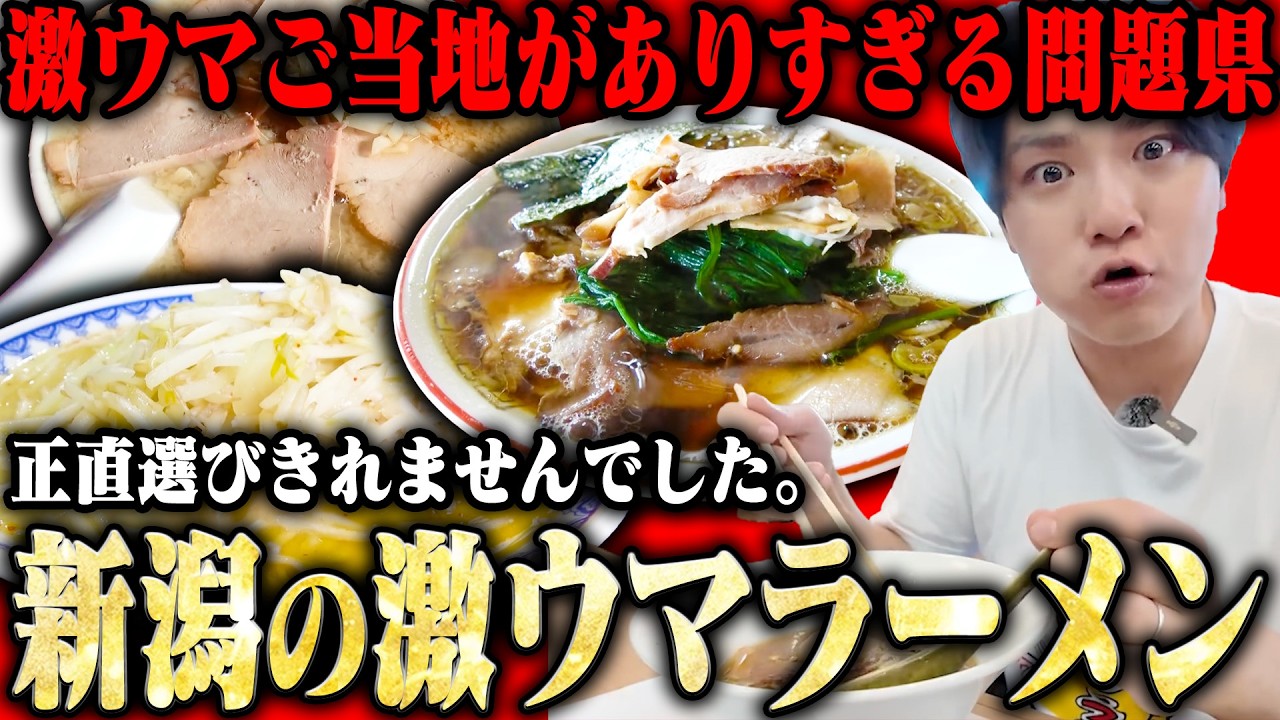 【新潟】新潟の激ウマラーメン店まとめ【切り抜き】