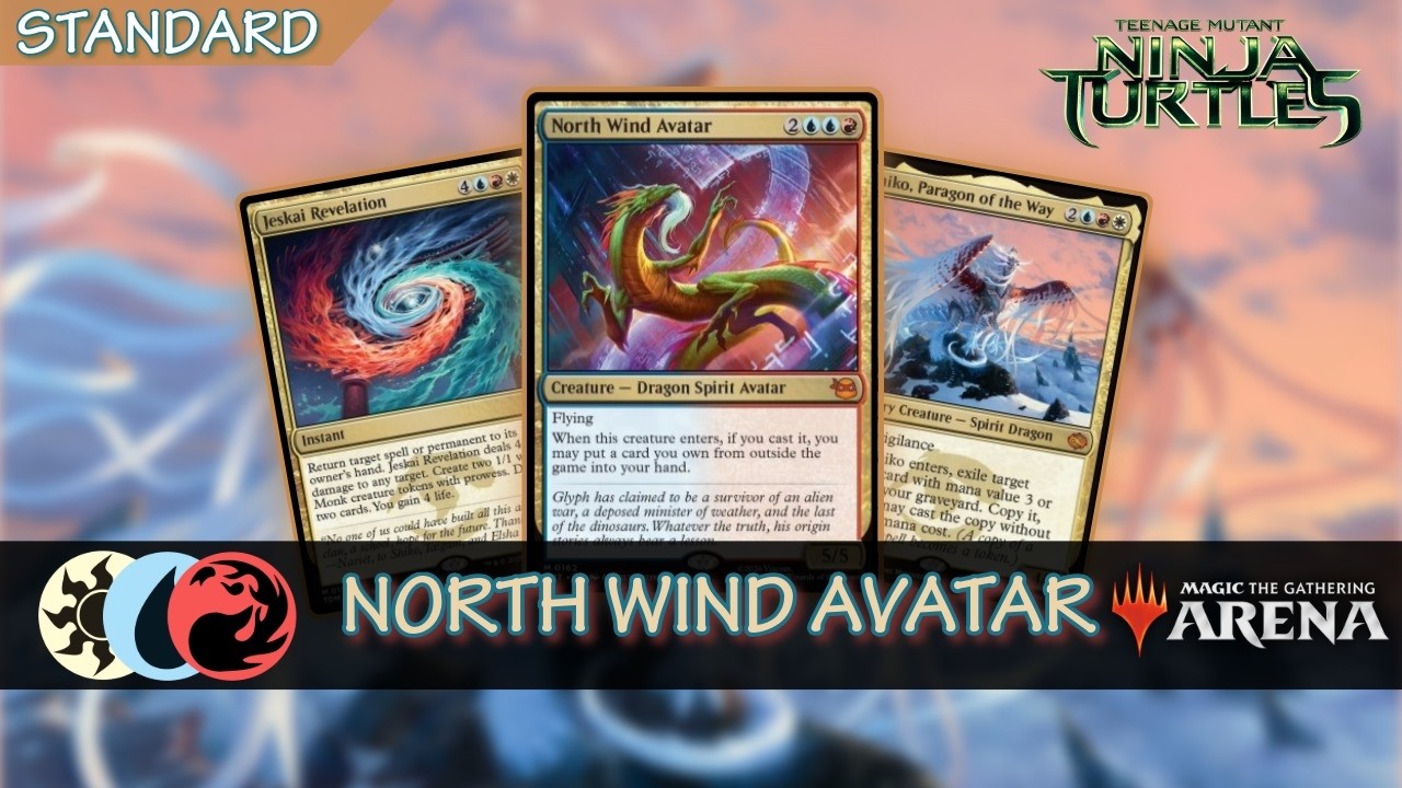 ⚪🔵🔴  North Wind Avatar | Standard MTG Arena TMT