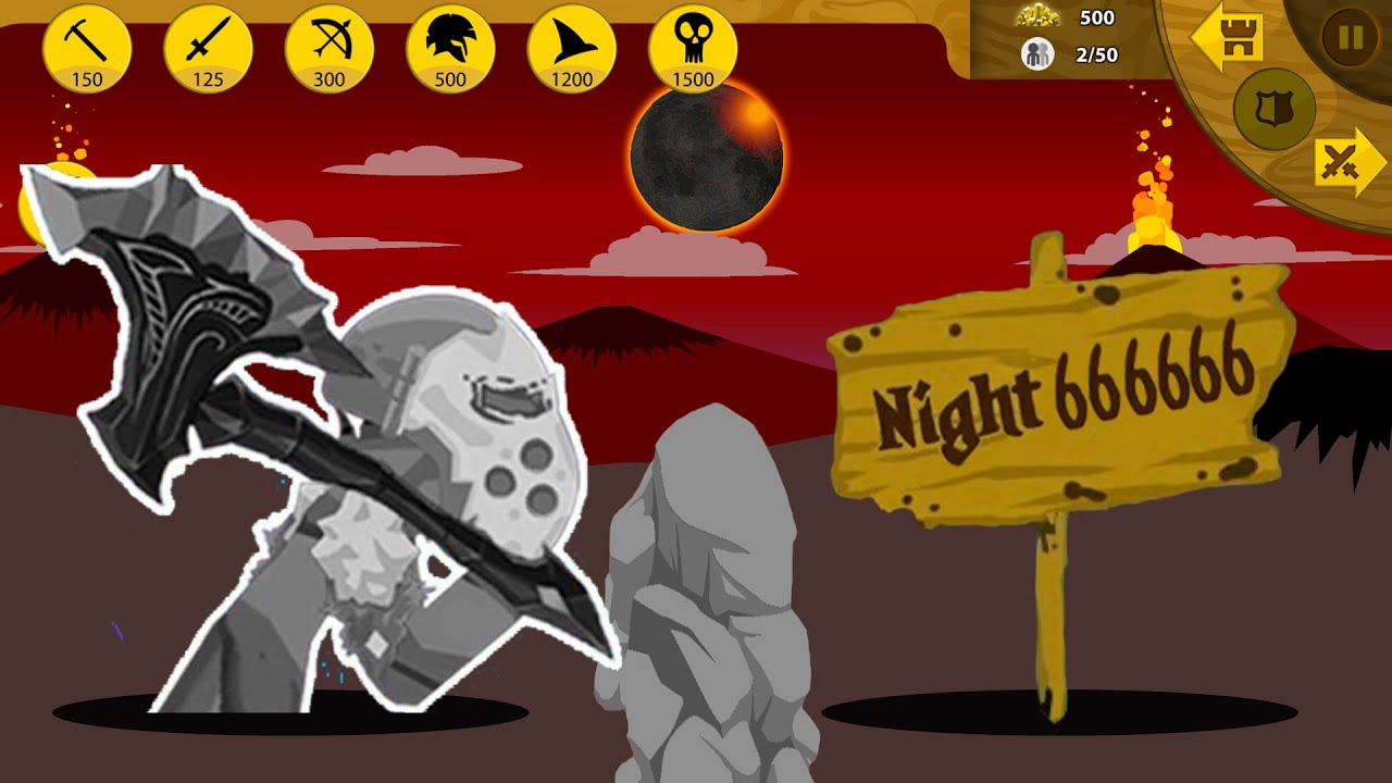 STICK WAR LEGACY | base griffon vs night 6666🔥EPIC BATTLE