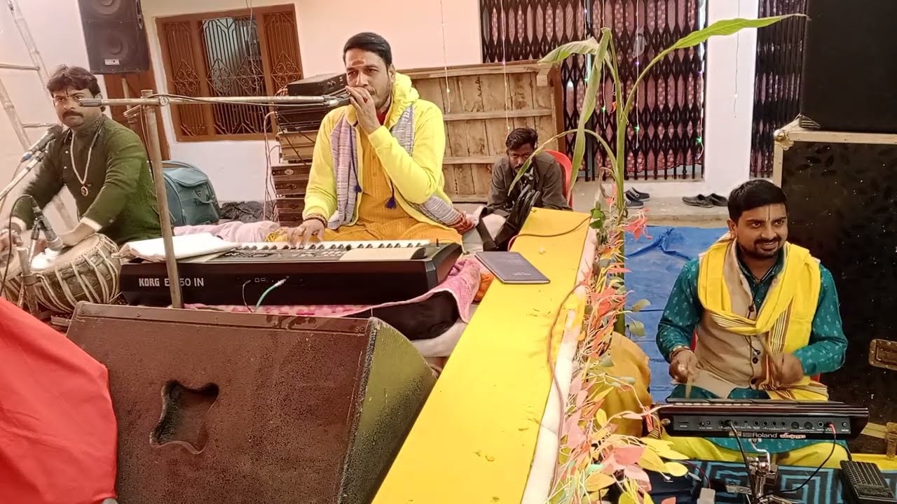 थोड़ी देर बघवा के छोड़ देतु ये माई भोजपुरी भजन स्थल अमिलिया खुर्द सुल्तानपुर मेरे राम मो.9616880093