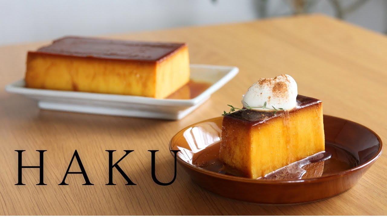 【濃厚 パンプキンプリンの作り方】How to make Rich Pumpkin Pudding