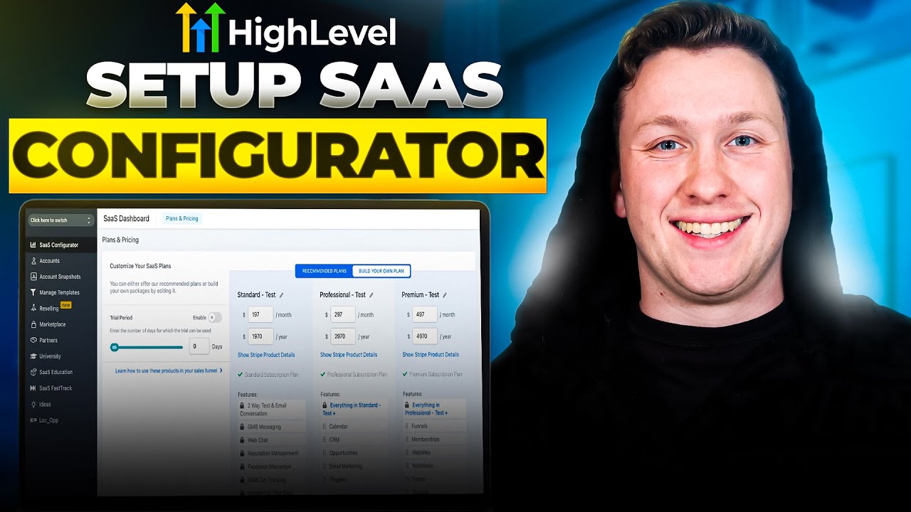 GoHighLevel SaaS Configurator Walkthrough & Setup   2025