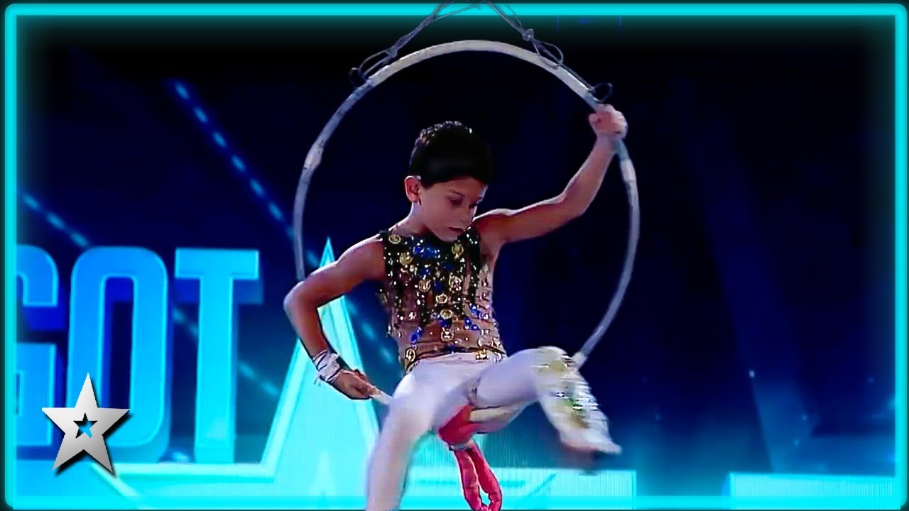 High-Flying Kid Performs an UNBELIEVABLE Aerial Routine! | Kids Got Talent