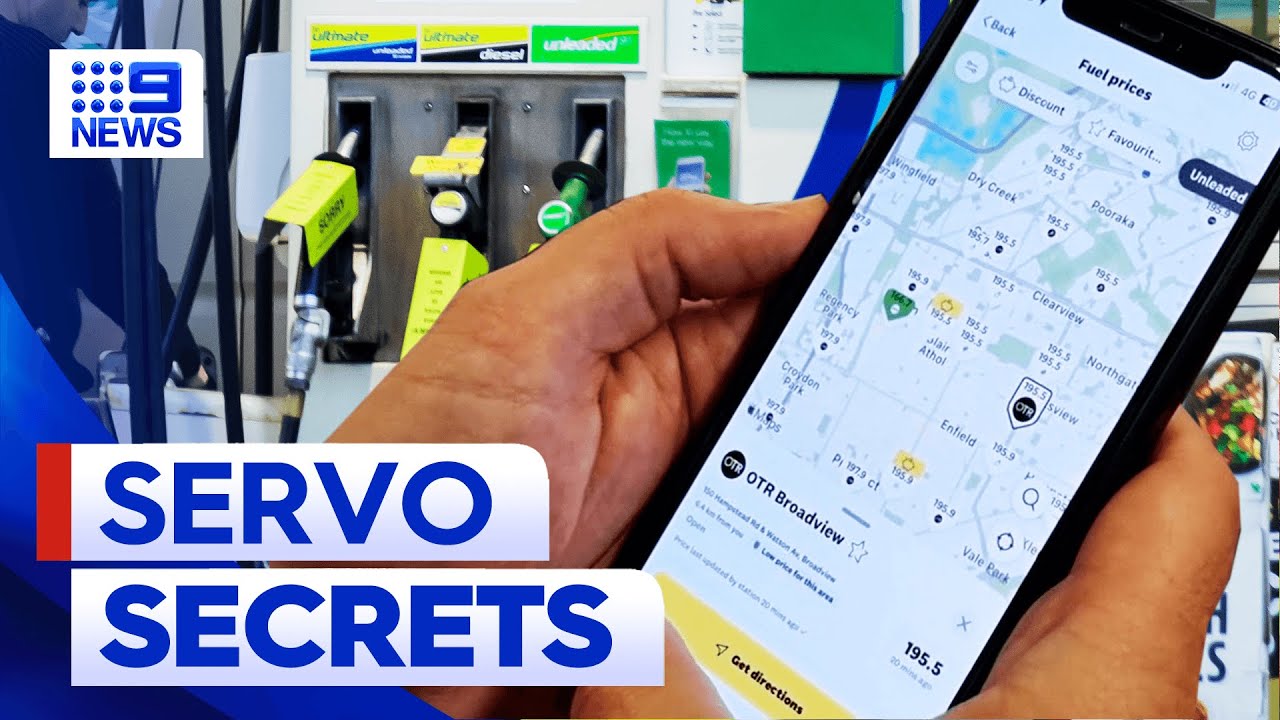 New game-changing fuel app reveals cheapest servos | 9 News Australia