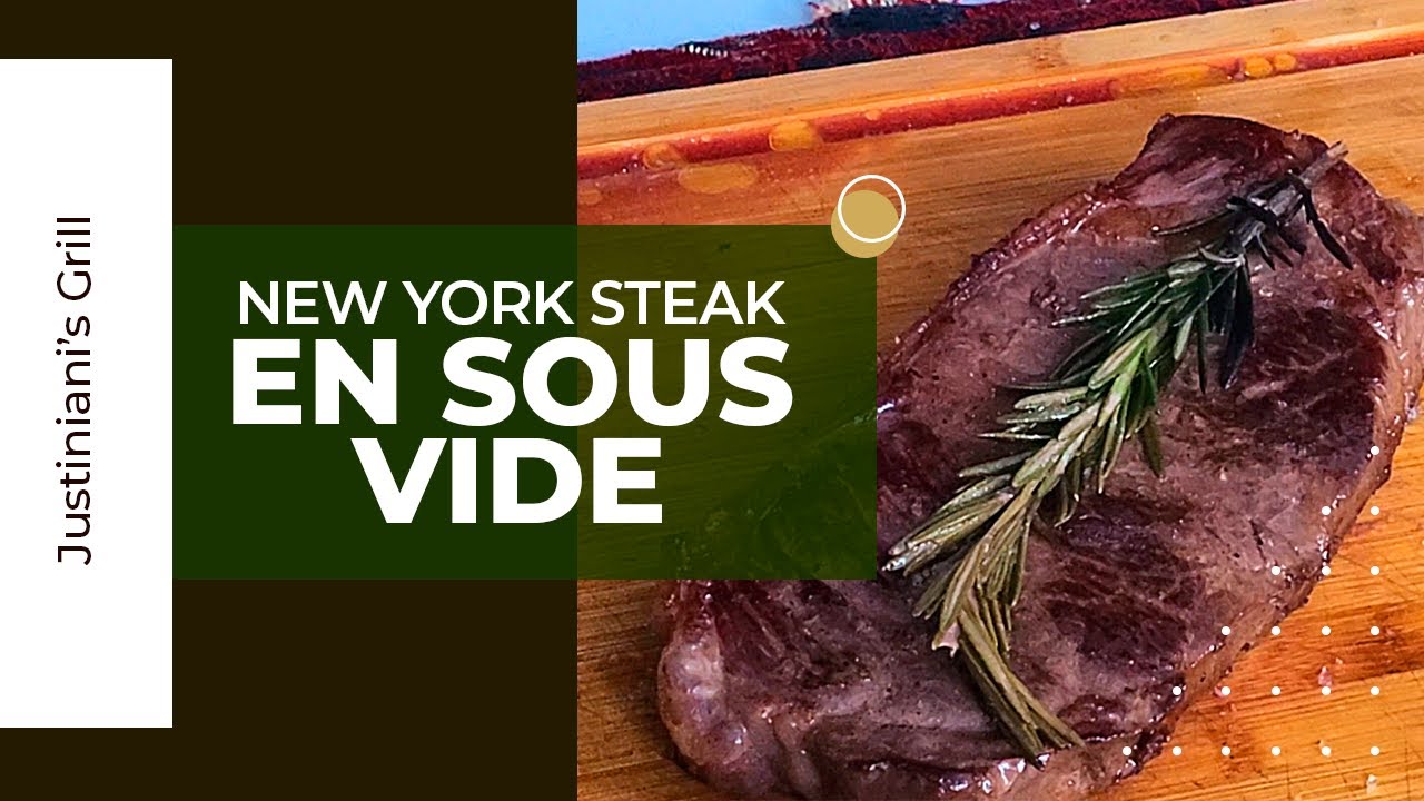 New York Steak en Sous Vide o Termocirculador