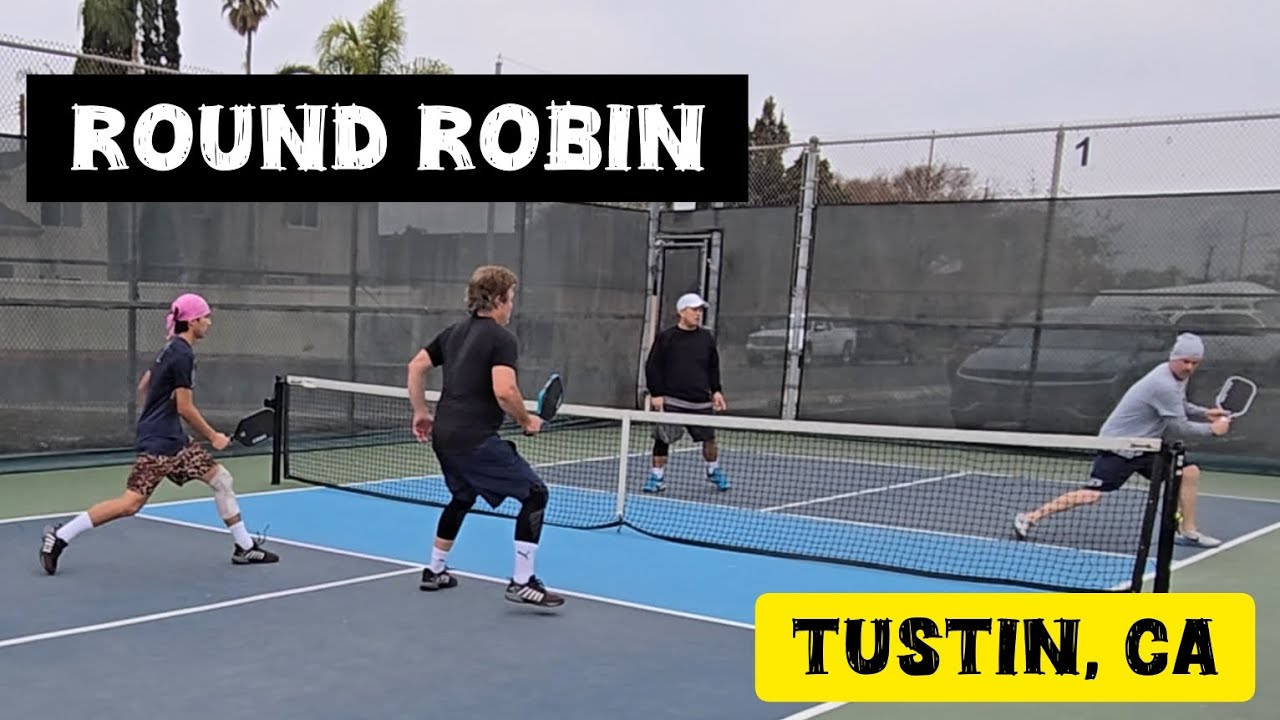 Round Robin Tournament - Orange County - (4.0 - 4.5+) - Pickleball with Coach Cook
