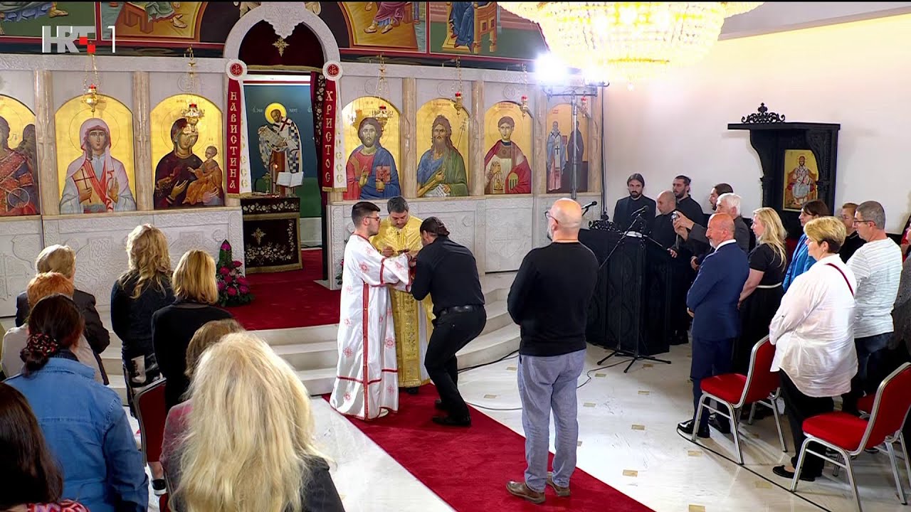 Liturgija iz Makedonske pravoslavne crkve u Zagrebu, 2024.