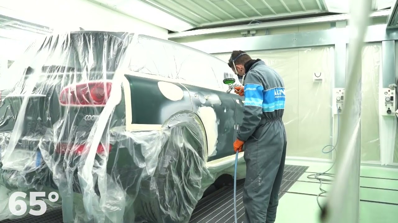 Cabina di verniciatura per una carrozzeria efficiente e moderna