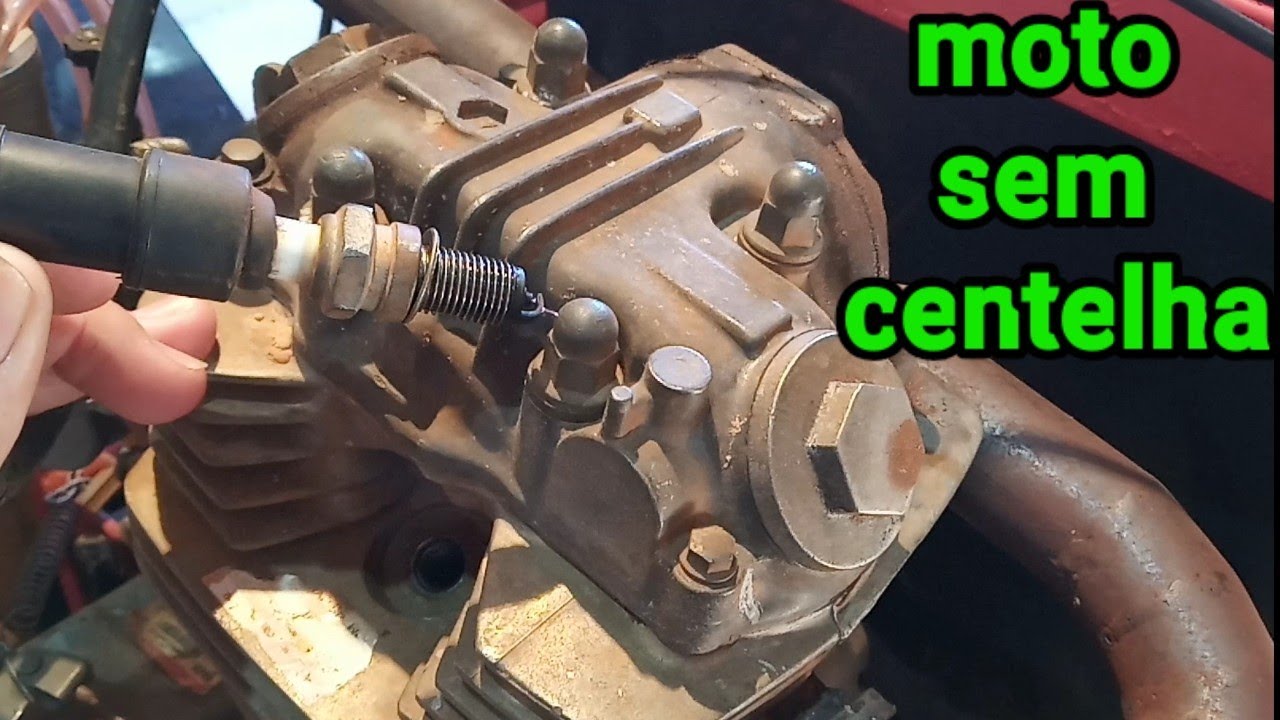 sua moto está sem centelha, veja neste vídeo todos os testes a se fazer.