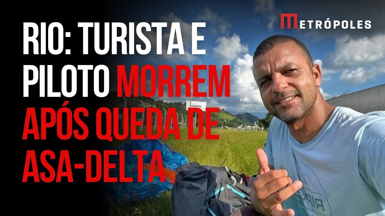 Rio: queda de asa-delta no mar mata duas pessoas