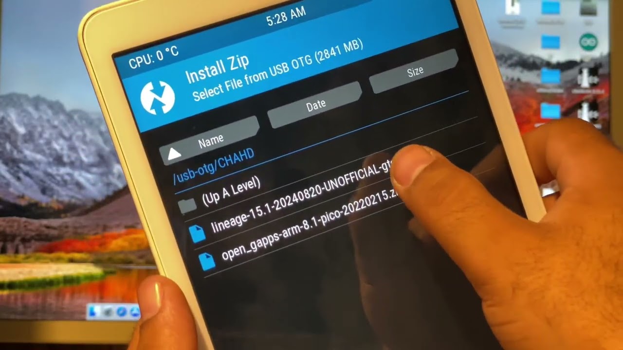 comment installer Android 8 sur les anciens tablettes Galaxy Samsung tab E