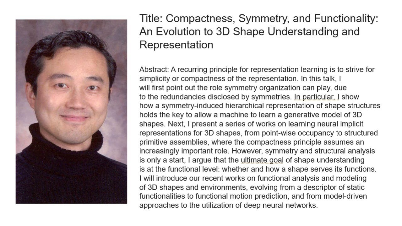 Compactness, Symmetry, and Functionality: An Evolution to 3D Shape Understanding and Representation