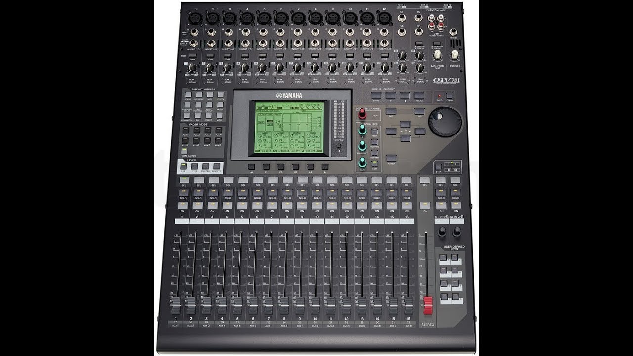 YAMAHA 01v96i - Фейдера