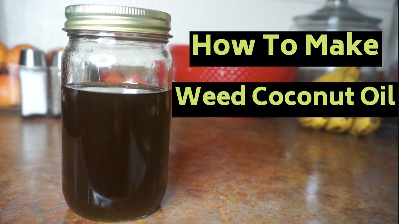 How To Make Weed Coconut Oil // Vegan Cannabutter