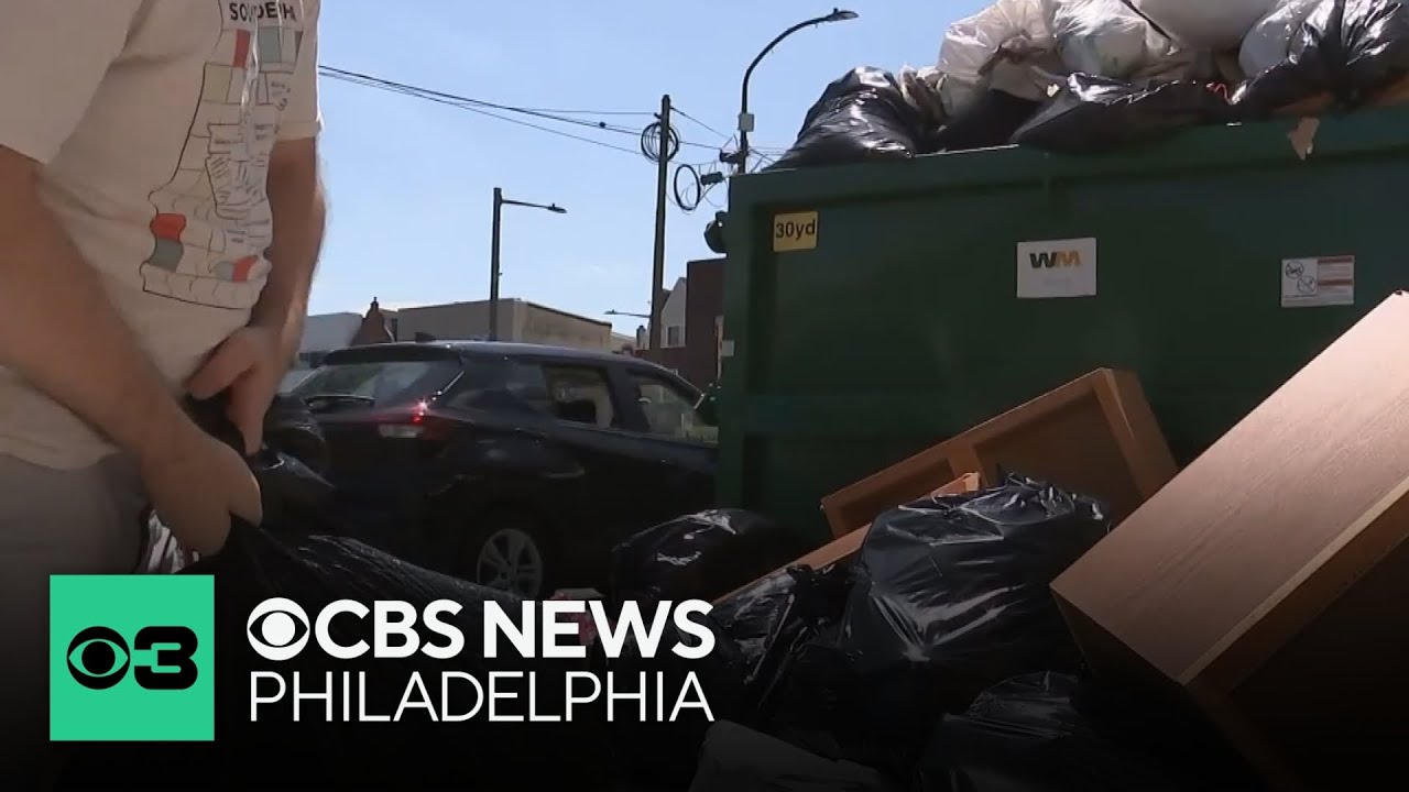 District Council 33 strike enters day 6 as trash continues to pile up in Philadelphia