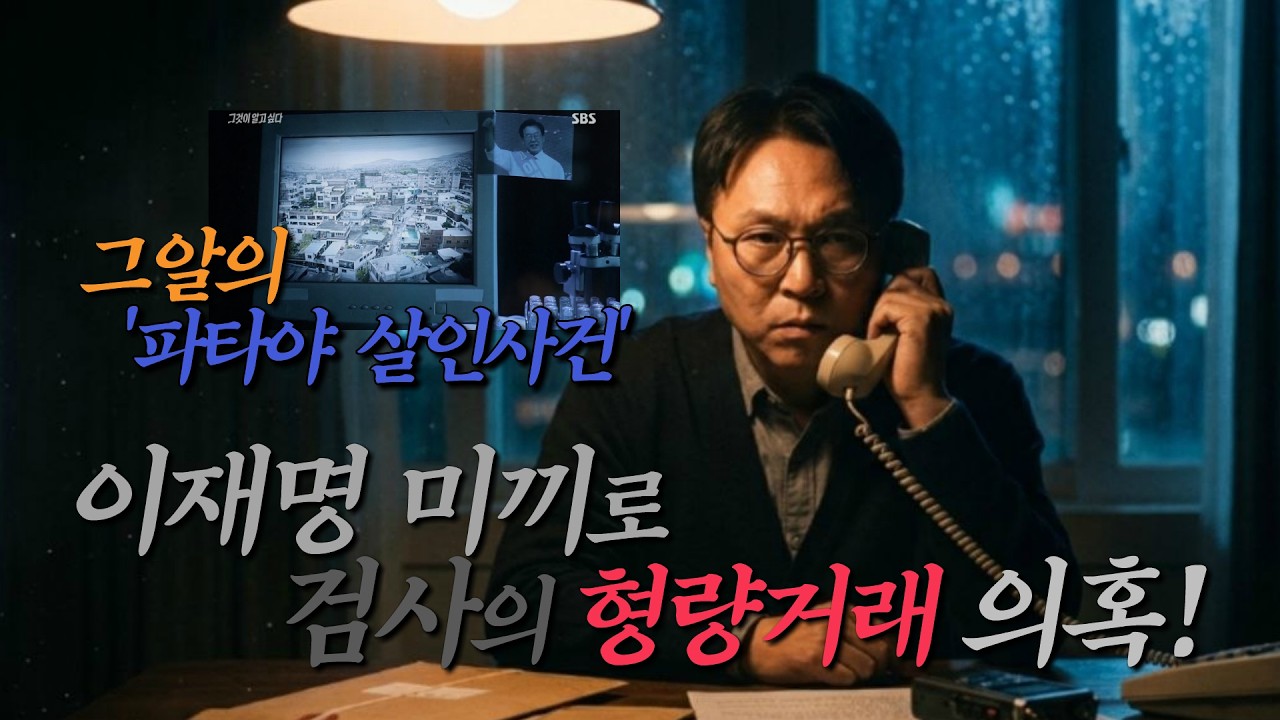 [LIVE🔴매봉쇼] '파타야 사건' 범인 부친 