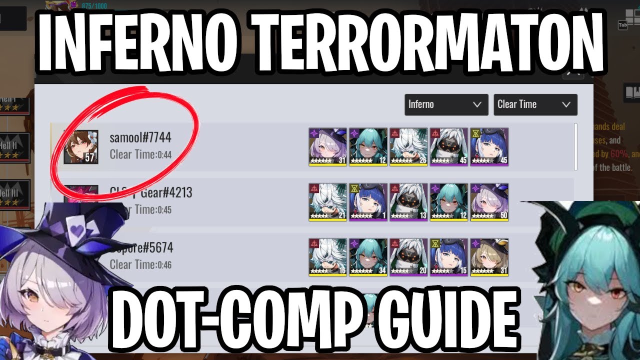 DOT COMP Inferno Terrormaton Przewodnik [Etheria: Uruchom ponownie]