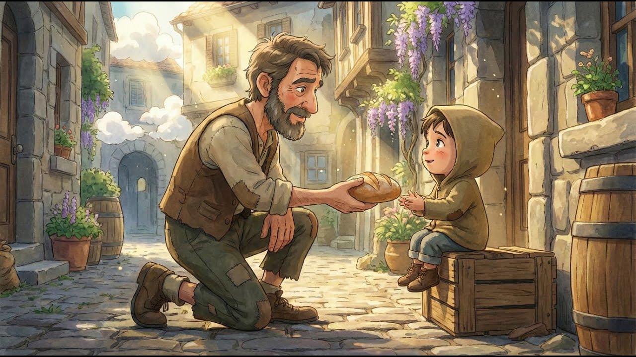 Çocuğa Son Ekmeğini Vermişti… Gelen Mucize Herkesi Şaşırttı