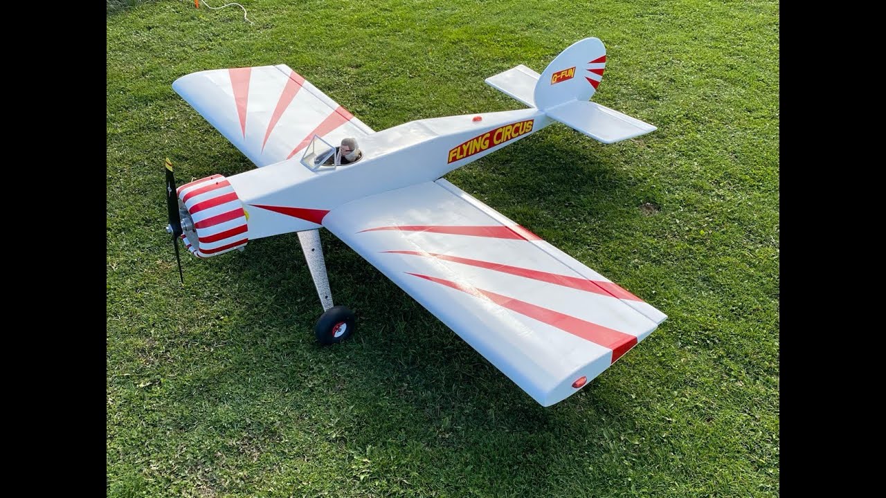Sweet & Low RC airplane kit build.