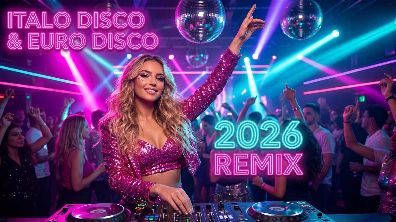 Italo Disco New Year Afterglow 2026 🪩  Winter Party Night • Ultimate Italo Disco Mix