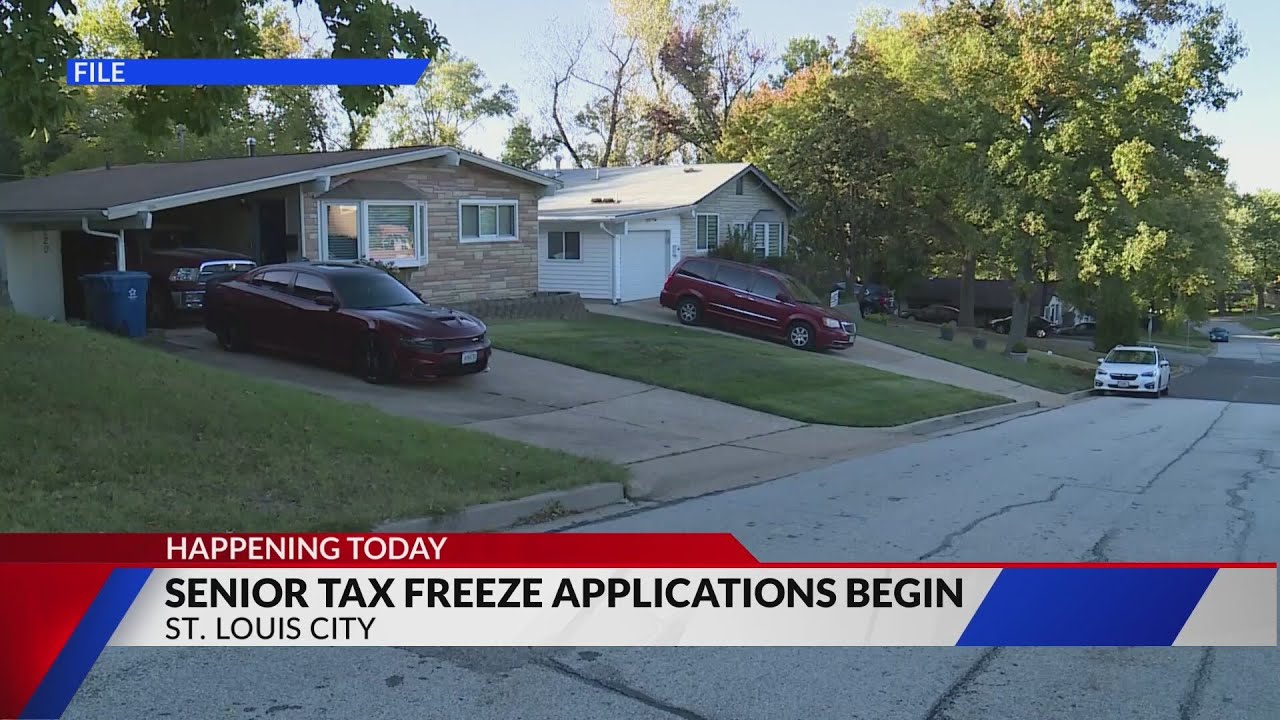 Senior tax freeze application beginning today