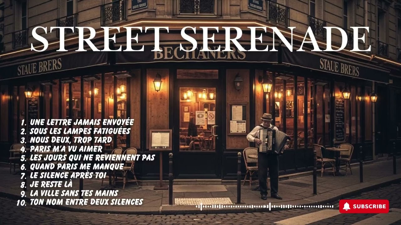 Paris Café Music Atmosphere – Vintage French Love Songs