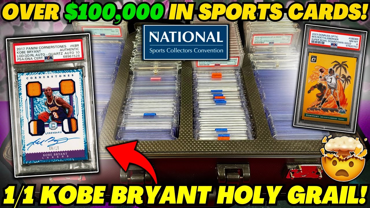 *OVER $100,000+ IN SPORTS CARD PICK-UPS AT THE 2025 NATIONAL CARD SHOW!🤯💰