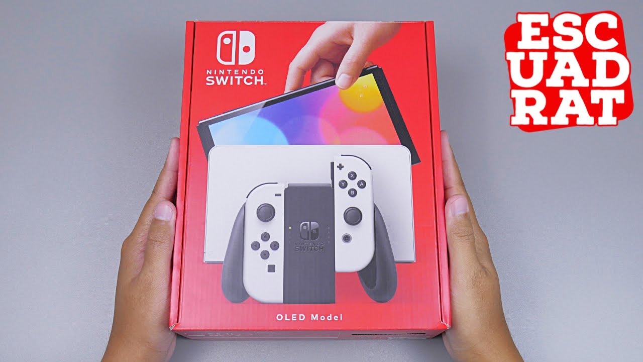 Unboxing Nintendo Switch OLED Model White HEG-001 Indonesia
