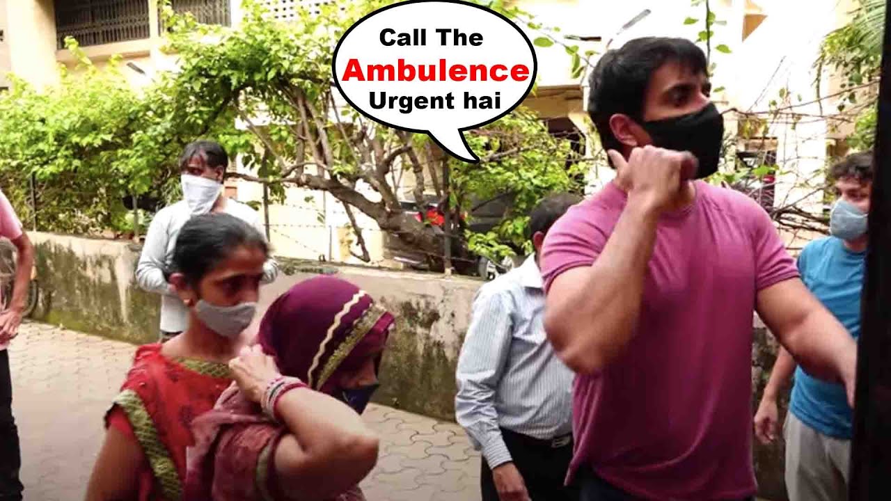 Sonu Sood Again Help Needy people At his residence Lokhandwala Mumbai