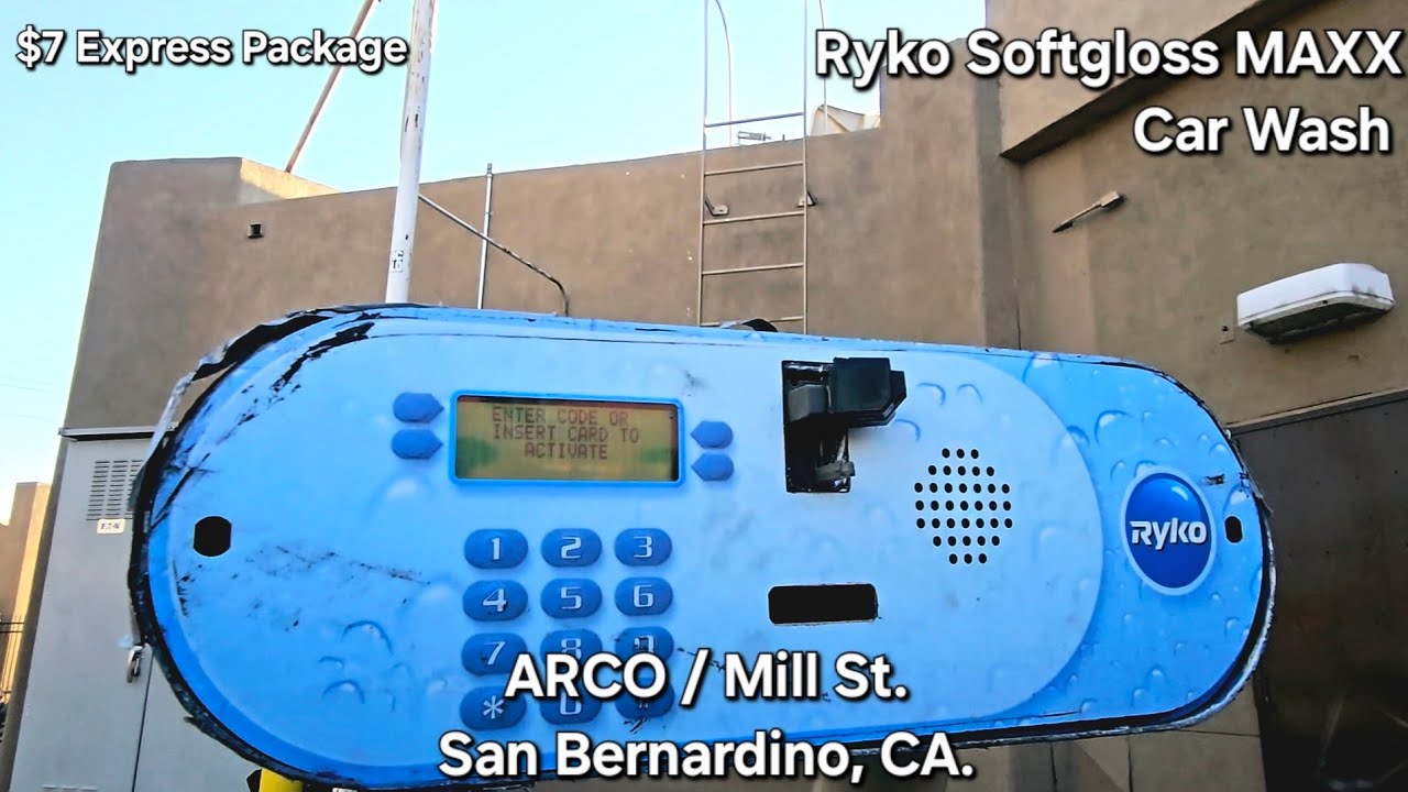 Ryko Softgloss MAXX Car Wash | ARCO / Mill St., San Bernardino, CA. ($7 Package)