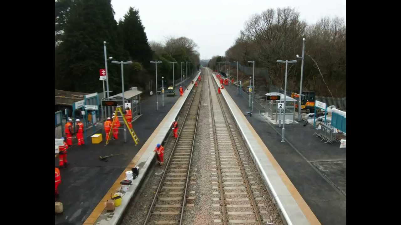 Time-Lapse Example: Gowerton Track Re-Doubling