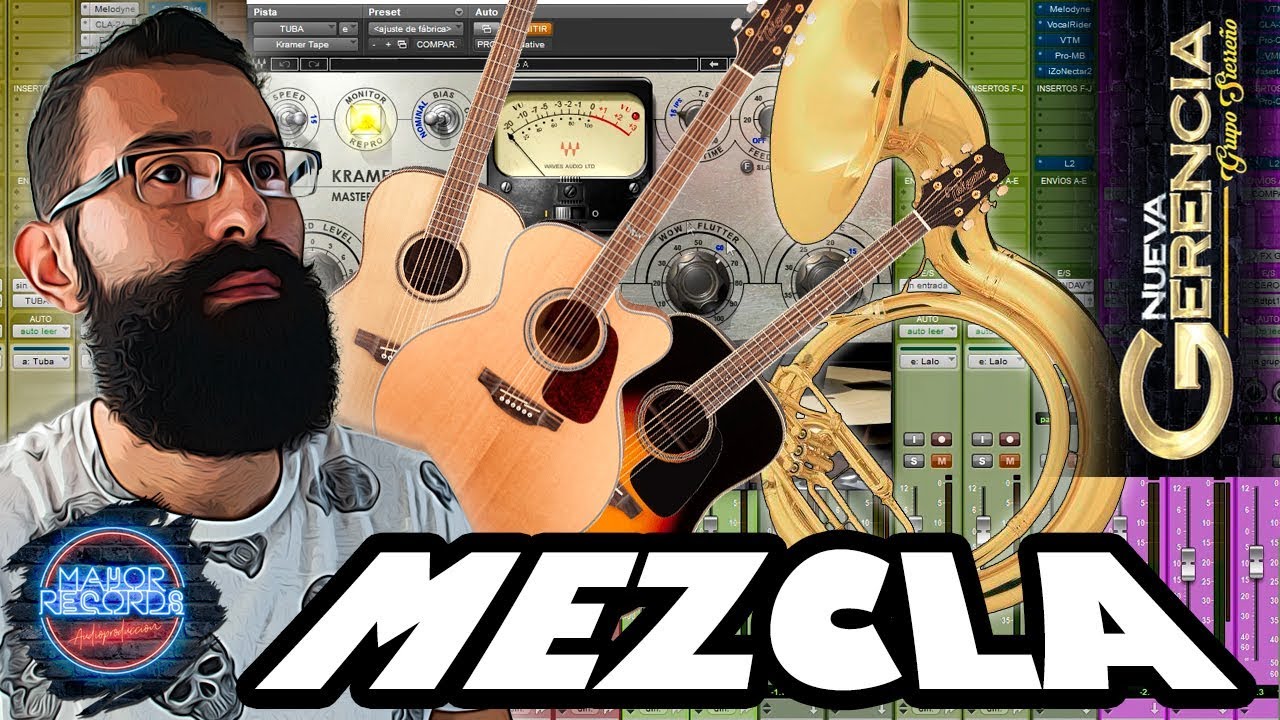 Mezclando TUBA y GUITARRAS Sierreñas (Campirano) - Nueva Gerencia