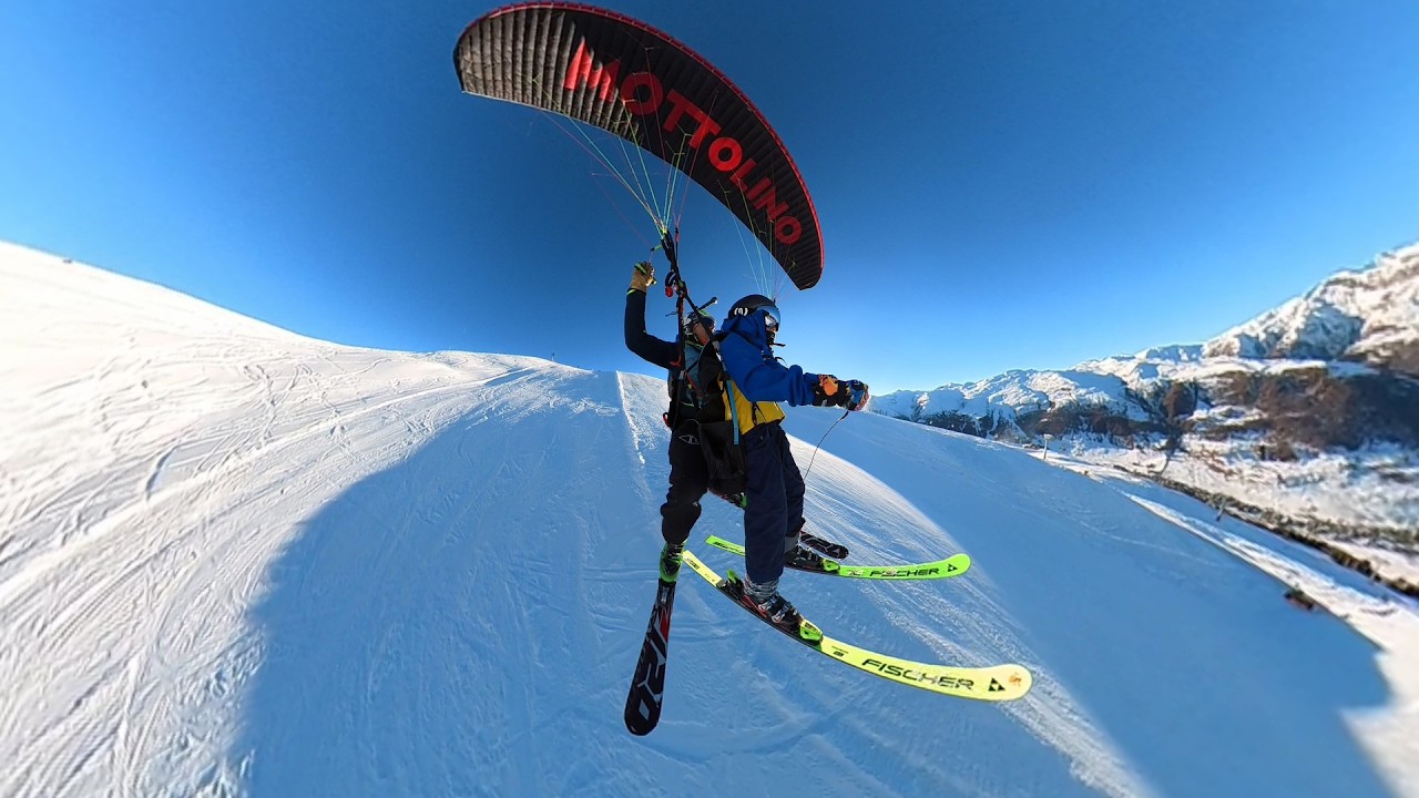In Parapendio con Jacopo, di 10 anni