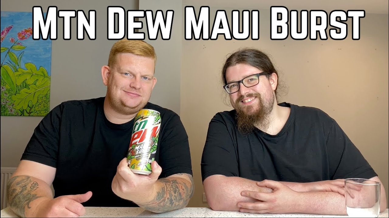 Mountain Dew Maui Burst 473ml MTN Dew American Import Soft Drink Review
