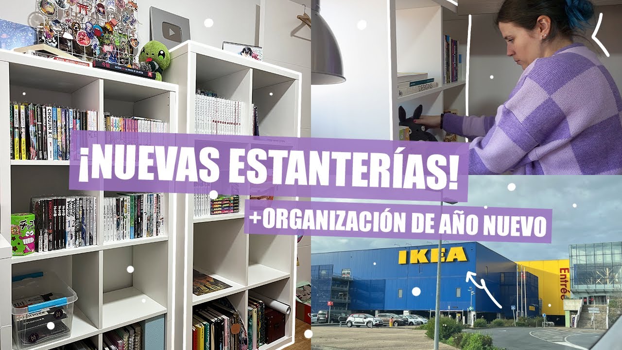 ✨ Comprando NUEVAS ESTANTERÍAS para MANGA || Reorganiza conmigo el estudio y mi colección ✨