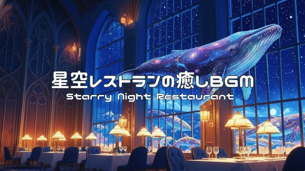 【夜のBGM】月夜のレストラン | Moonlit Restaurant