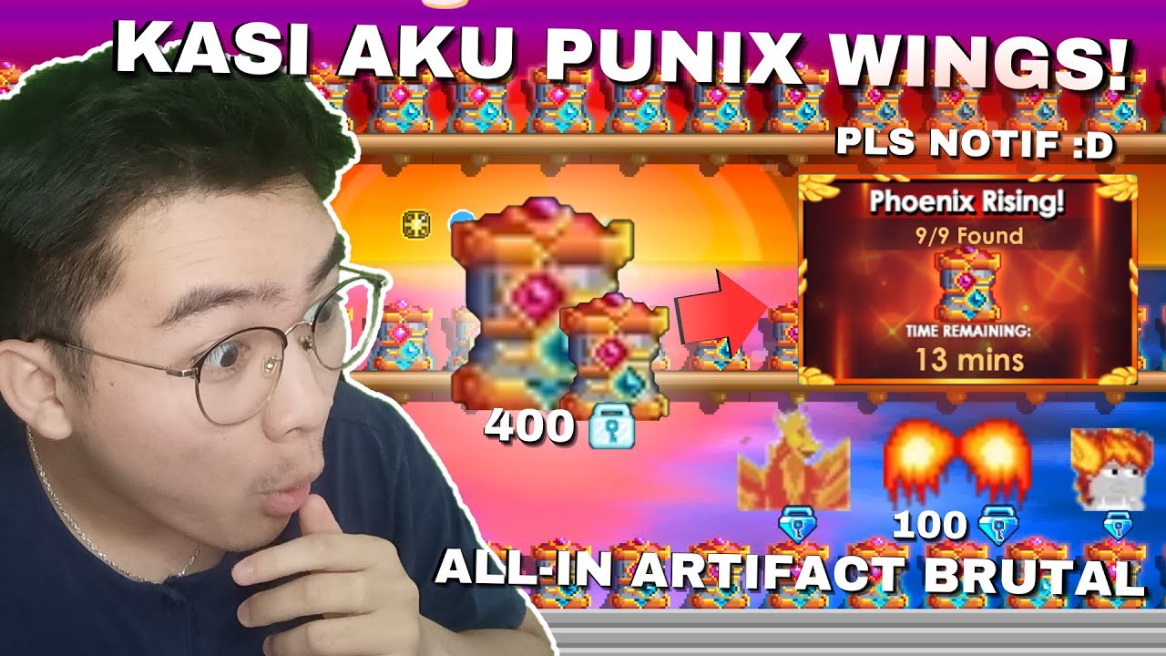 PWING IM COMING!! GACHA ARTIFACT BRUTAL!! | Growtopia Summer 2025