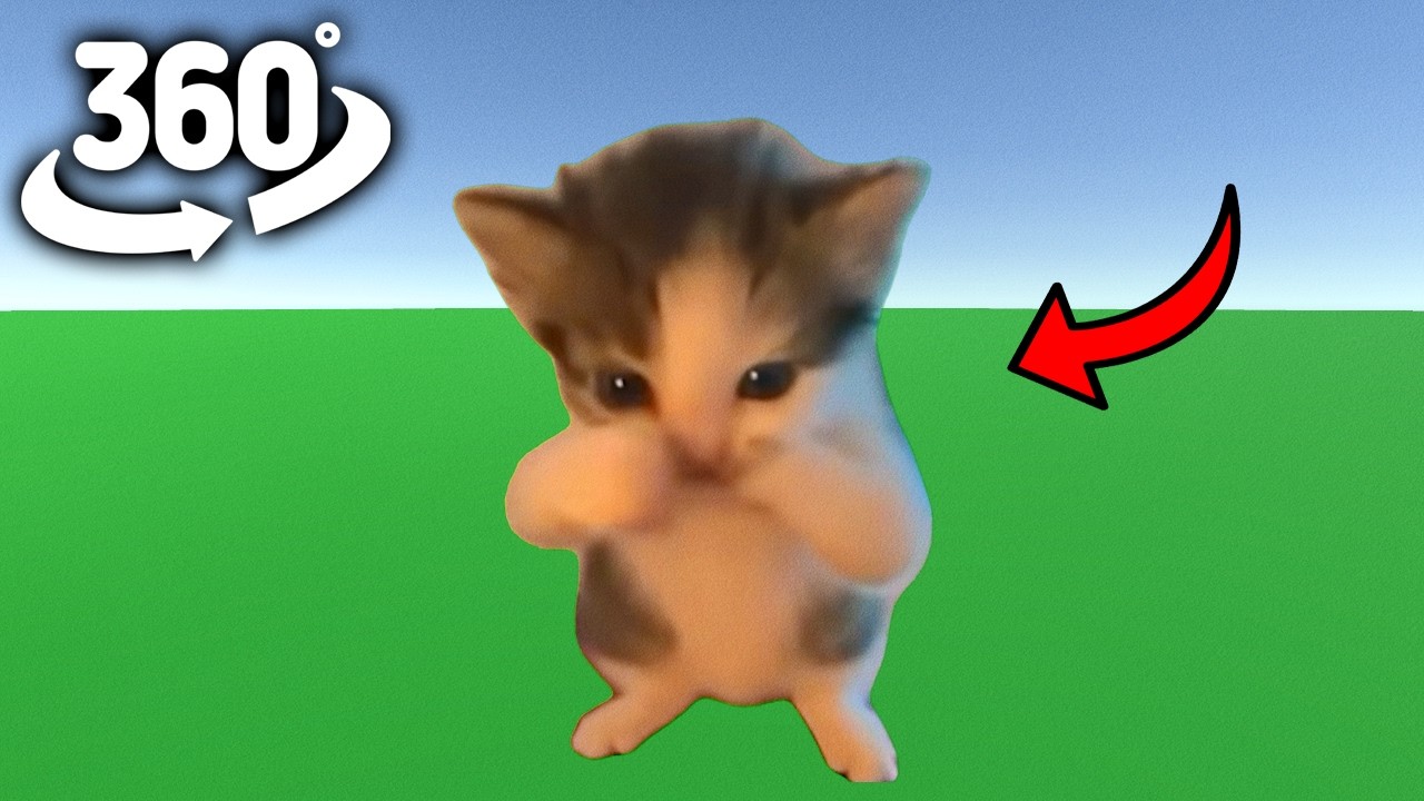 Find Hidden Scuba Cat ! | 360&deg; VR