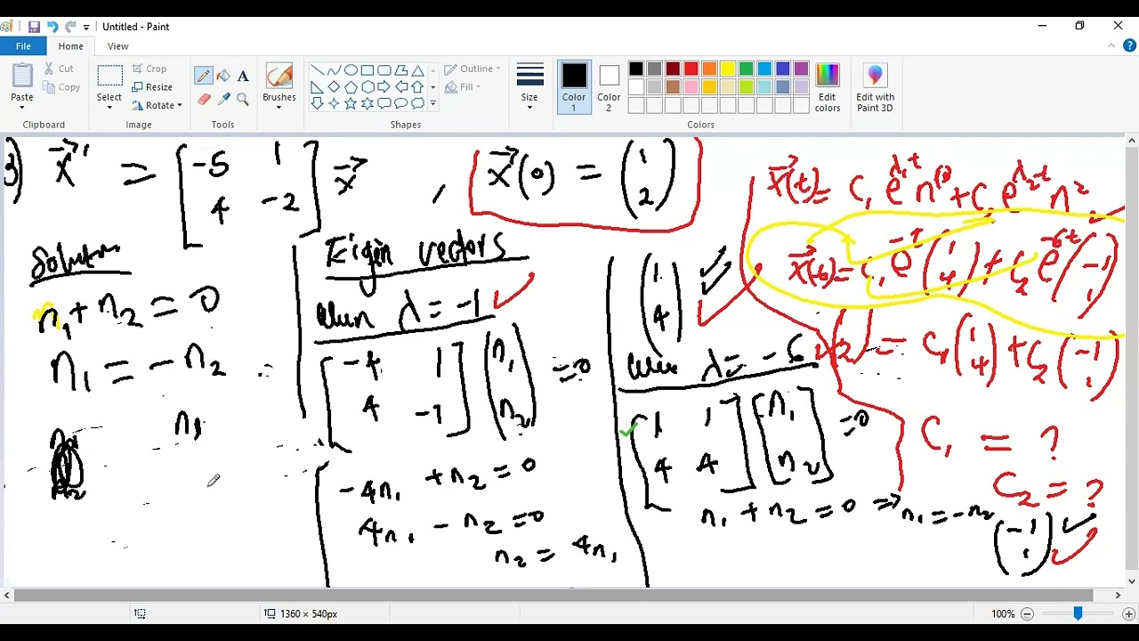 Systems of Differential Equations 4