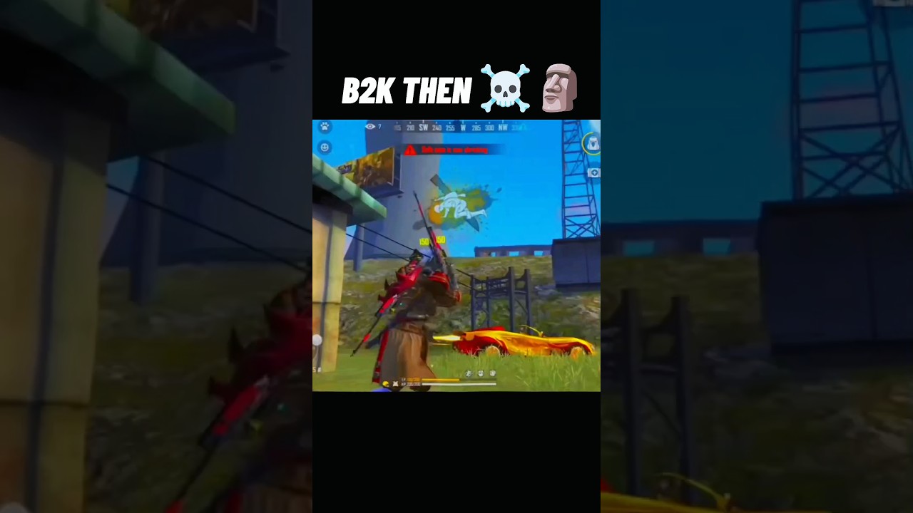 B2K Now Gameplay 🔥 But Old B2K Gameplay ☠️💀 || #freefirelive #b2k #born2kill