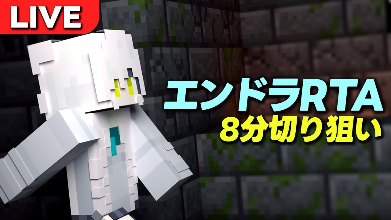 【エンドラRTA】何が何でもつかみ取る【マイクラ】