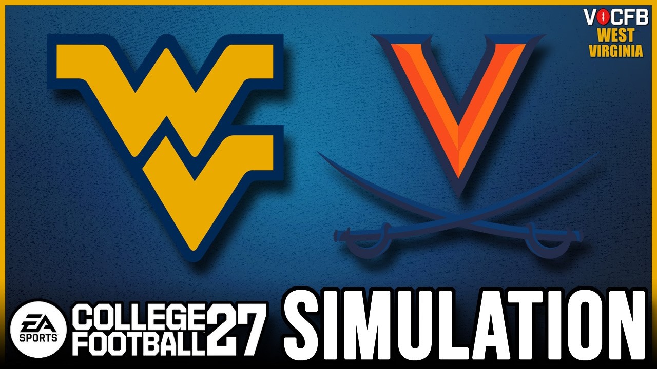 Симуляция 3-й недели: Западная Виргиния против Виргинии (College Football 27)