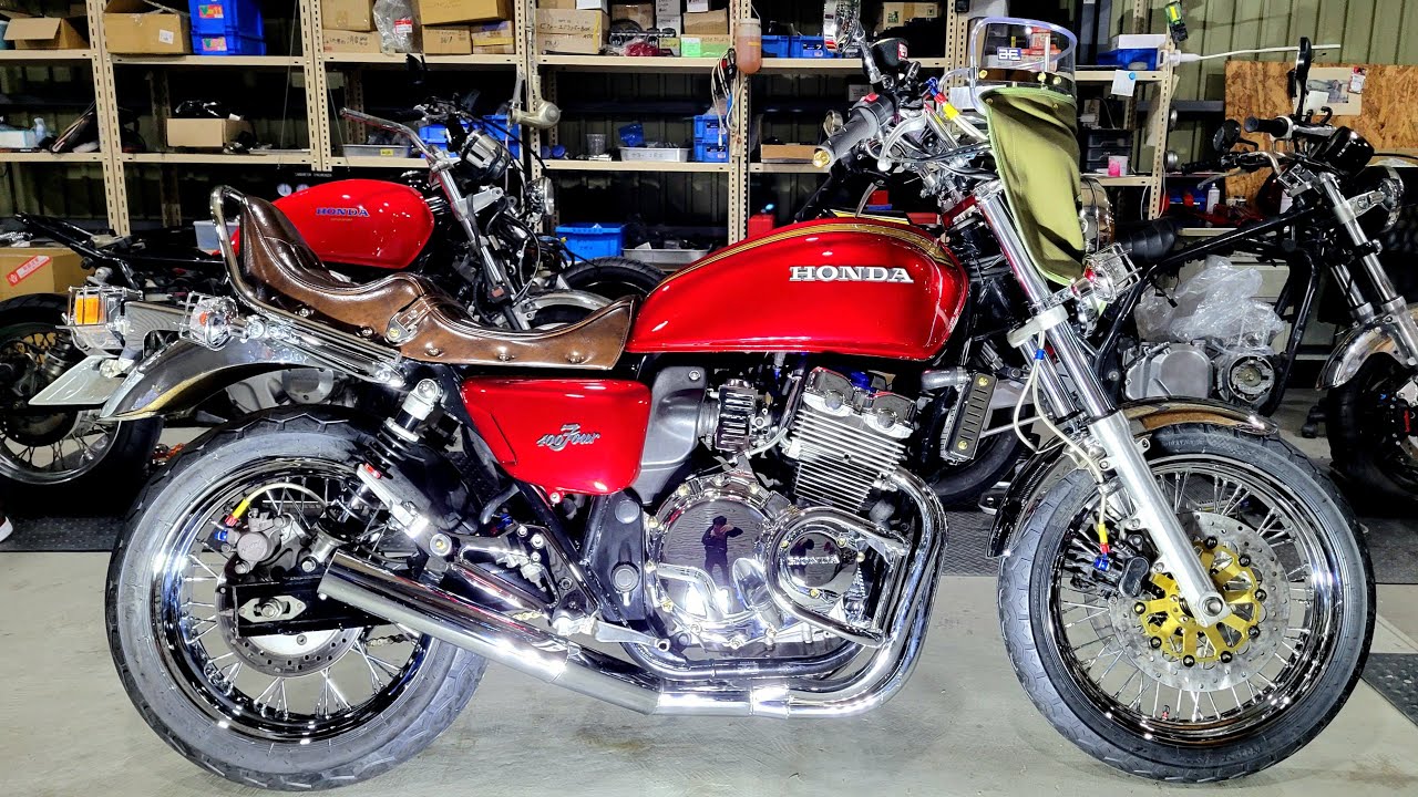【Hanasho】北九州からいらっしゃい！1日フルカスタム！後編 CB400Four NC36